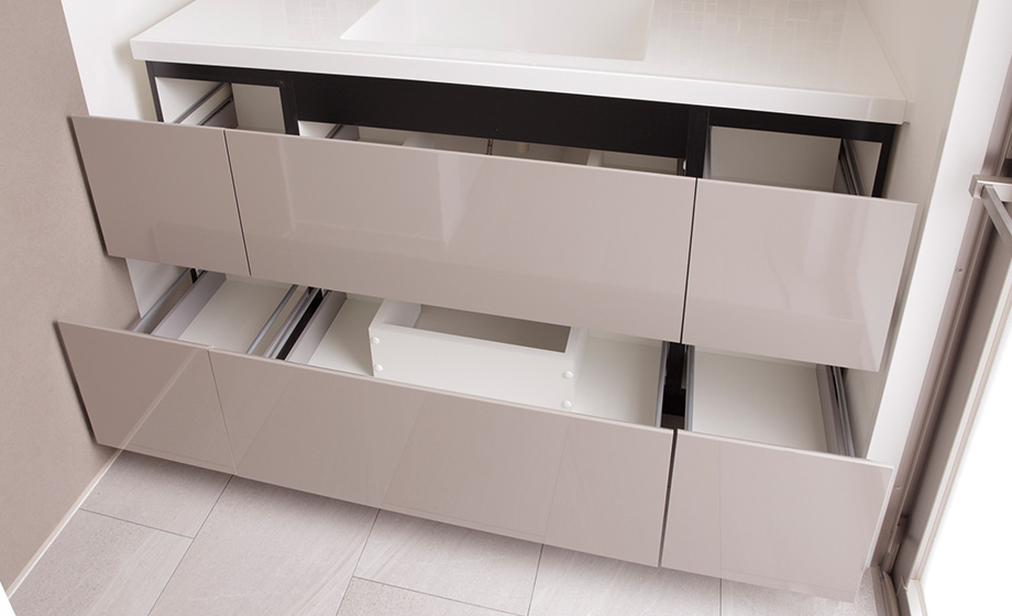 フロアキャビネット（引き出し2段）