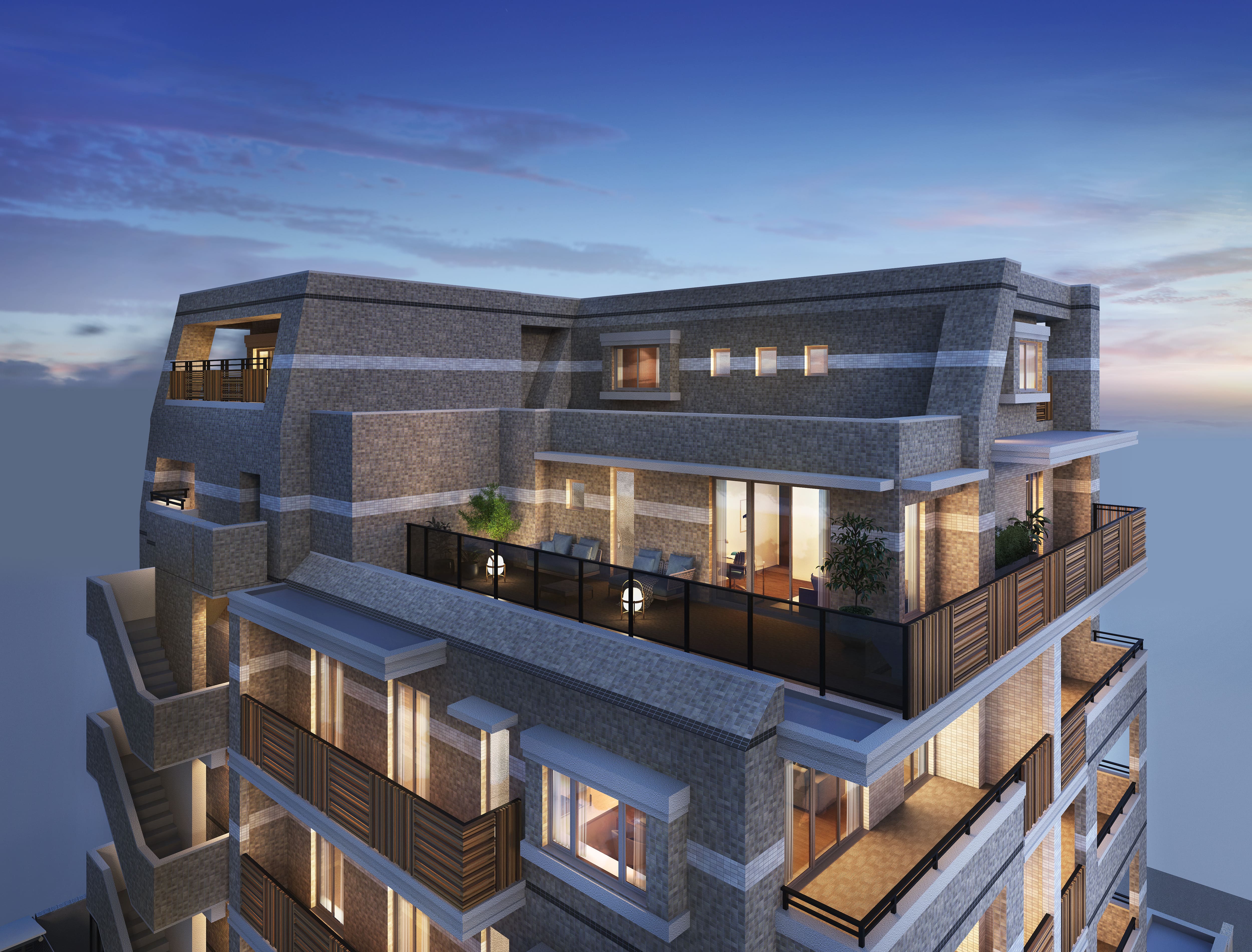 メゾネット（Dタイプ）完成予想CG