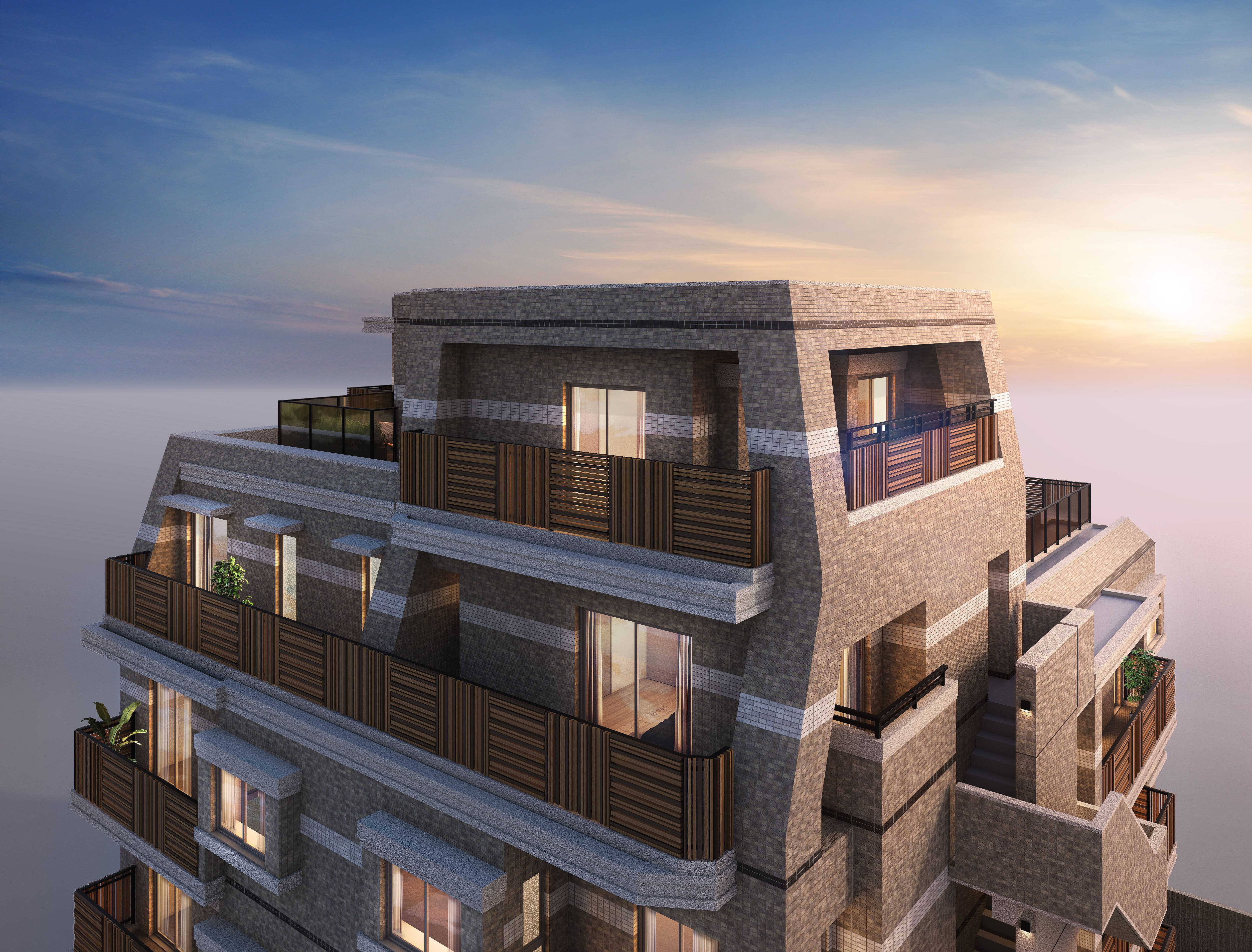 メゾネット（Eタイプ）完成予想CG