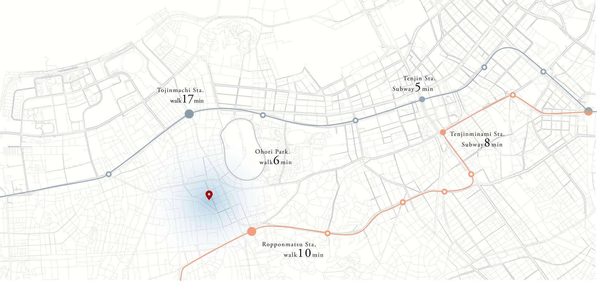 周辺マップイラスト