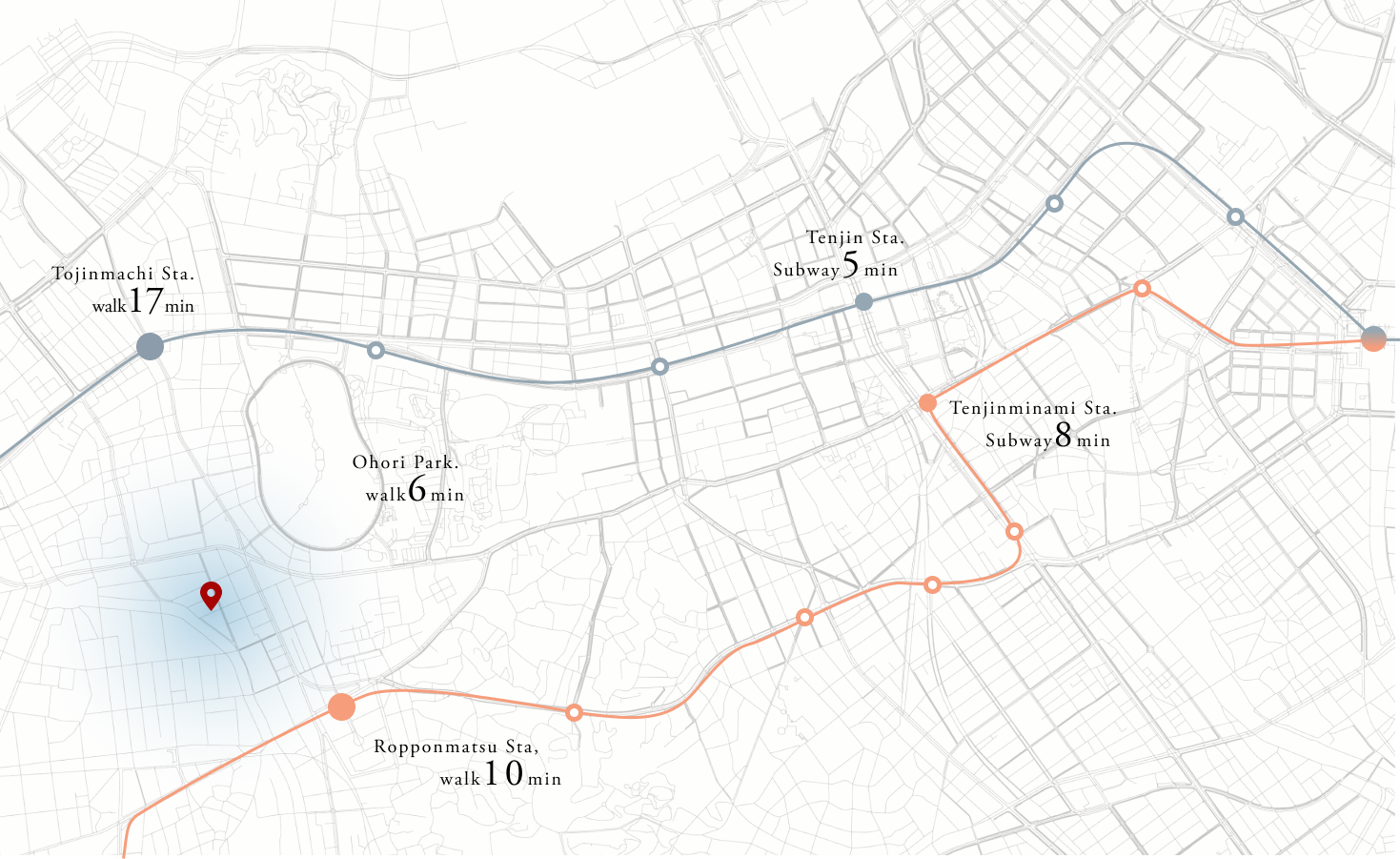 周辺マップイラスト