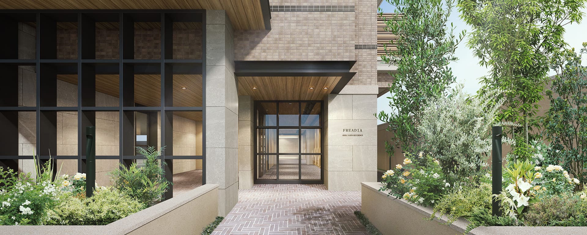 アプローチ完成予想CG