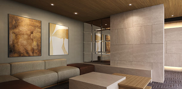 ラウンジ完成予想CG