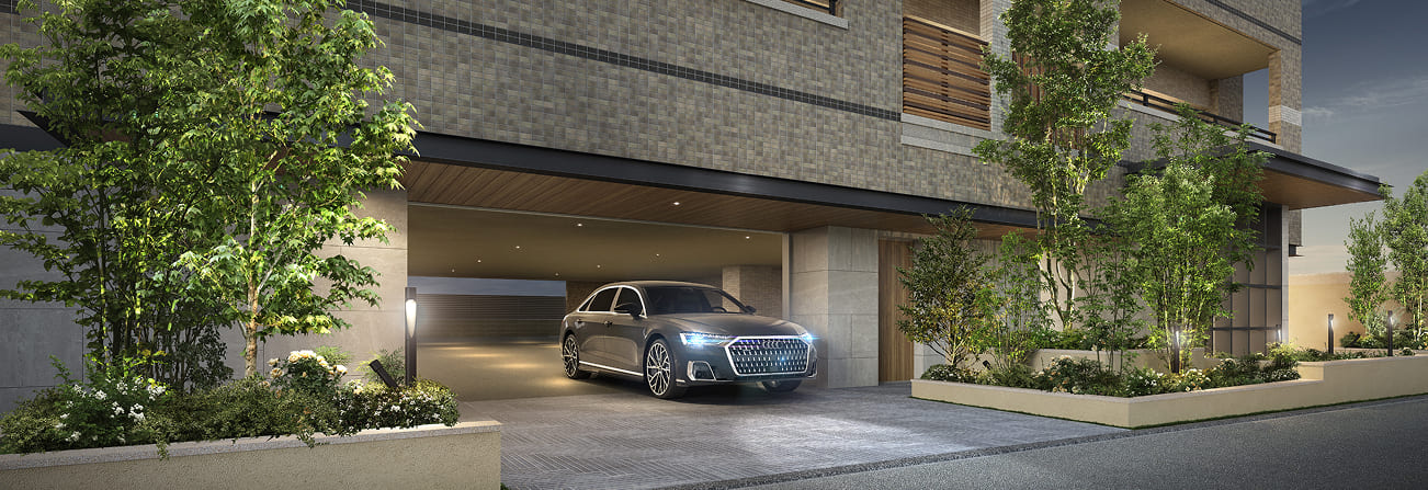 アプローチ完成予想CG