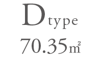 Dtype 70.35m²